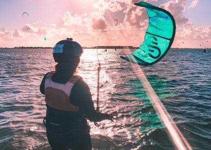 Fly on the water – Kite Surf Camp